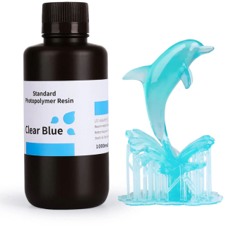 ELEGOO Standard Resin Translucent Blue, 1 kg